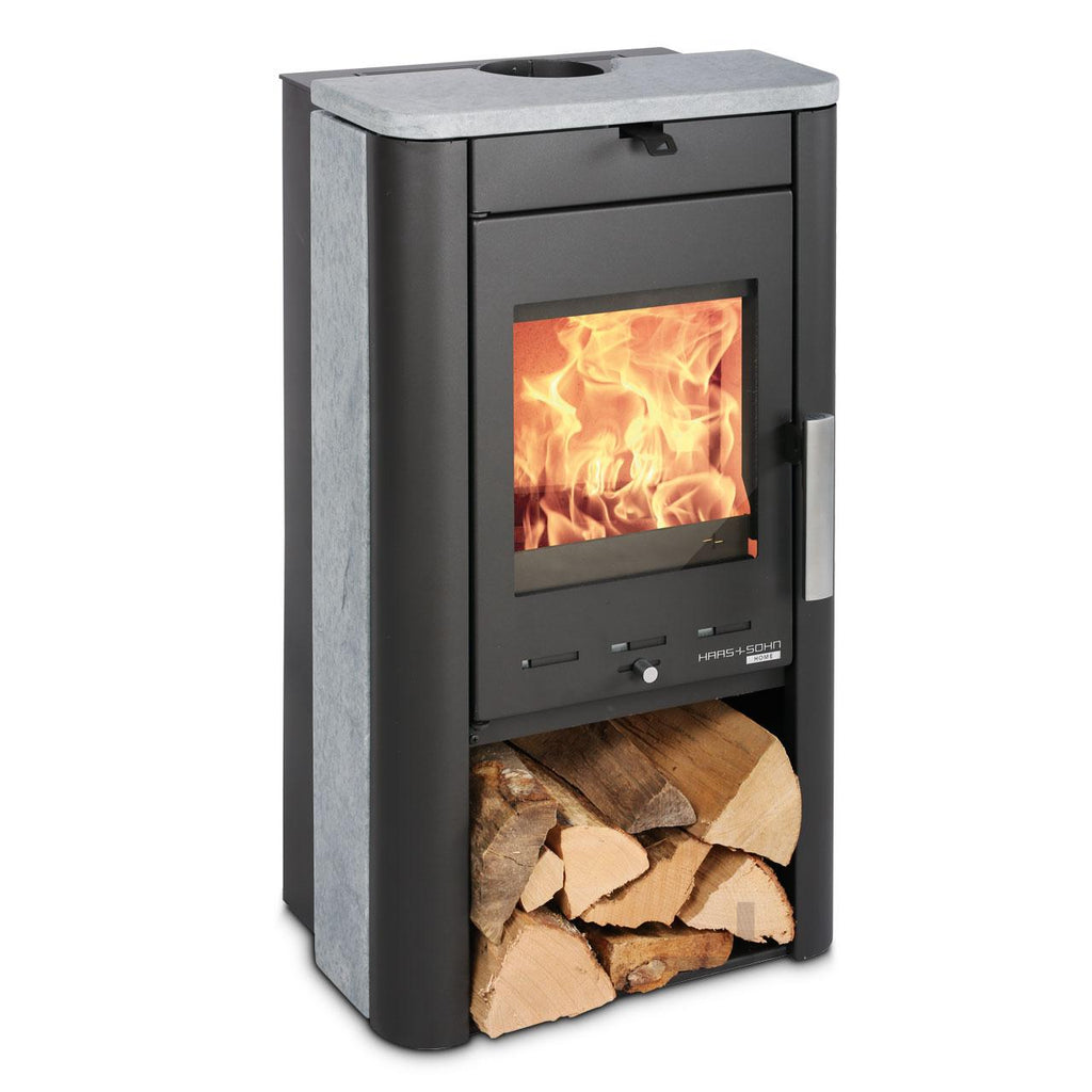 Kaminofen Haas & Sohn Prunus 6,4 kW - Ausführung: Serpentino