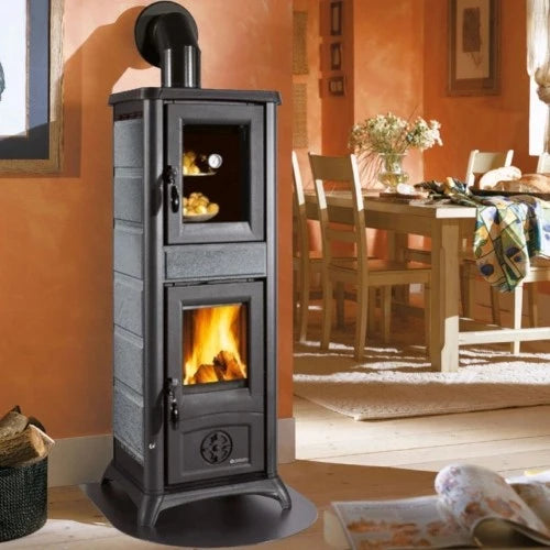 Kaminofen La Nordica Gemma Forno.165 Petra 7,3 kW mit Backfach