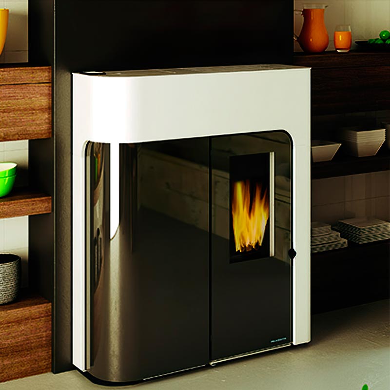 PALAZZETTI Ecofire Elisabeth Idro pellet stove 14 kW