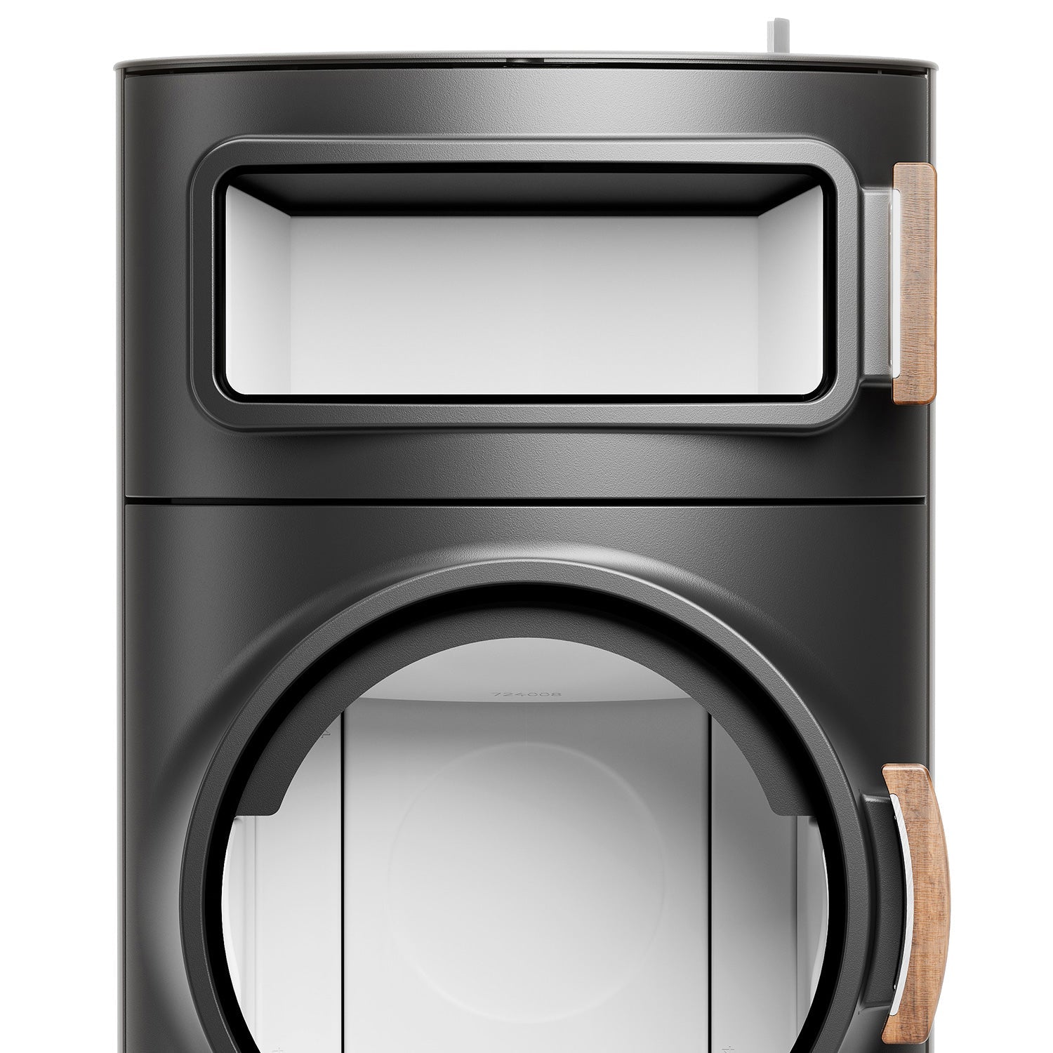 Austroflamm Clou Xtra Back Kaminofen Stahl Gussgrau