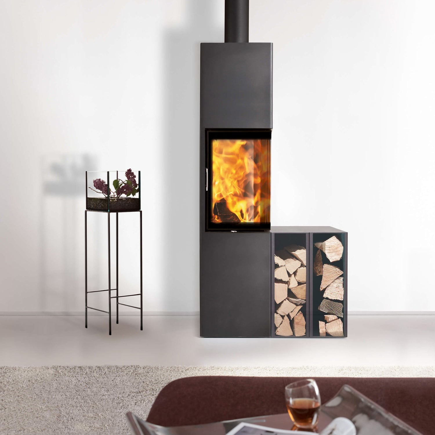 Austroflamm Slim 2.0 Kaminofen Türanschlag rechts