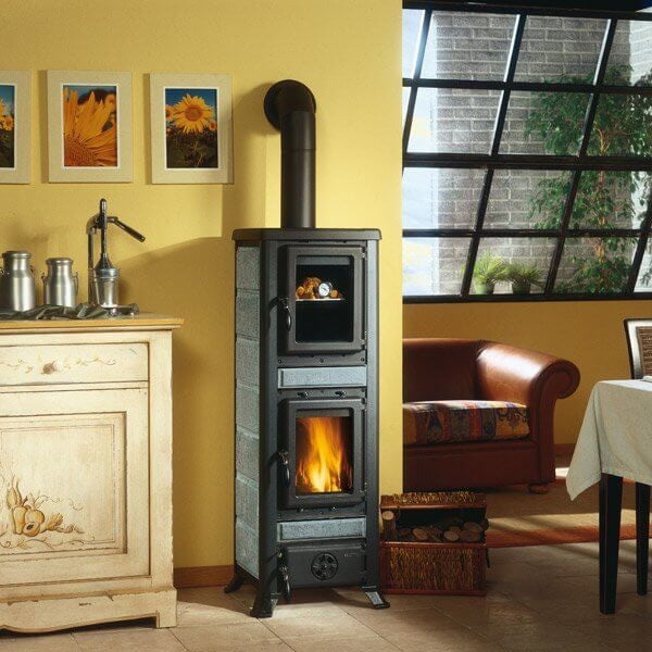 Kaminofen La Nordica Fulvia Forno 6 kW mit Backfach