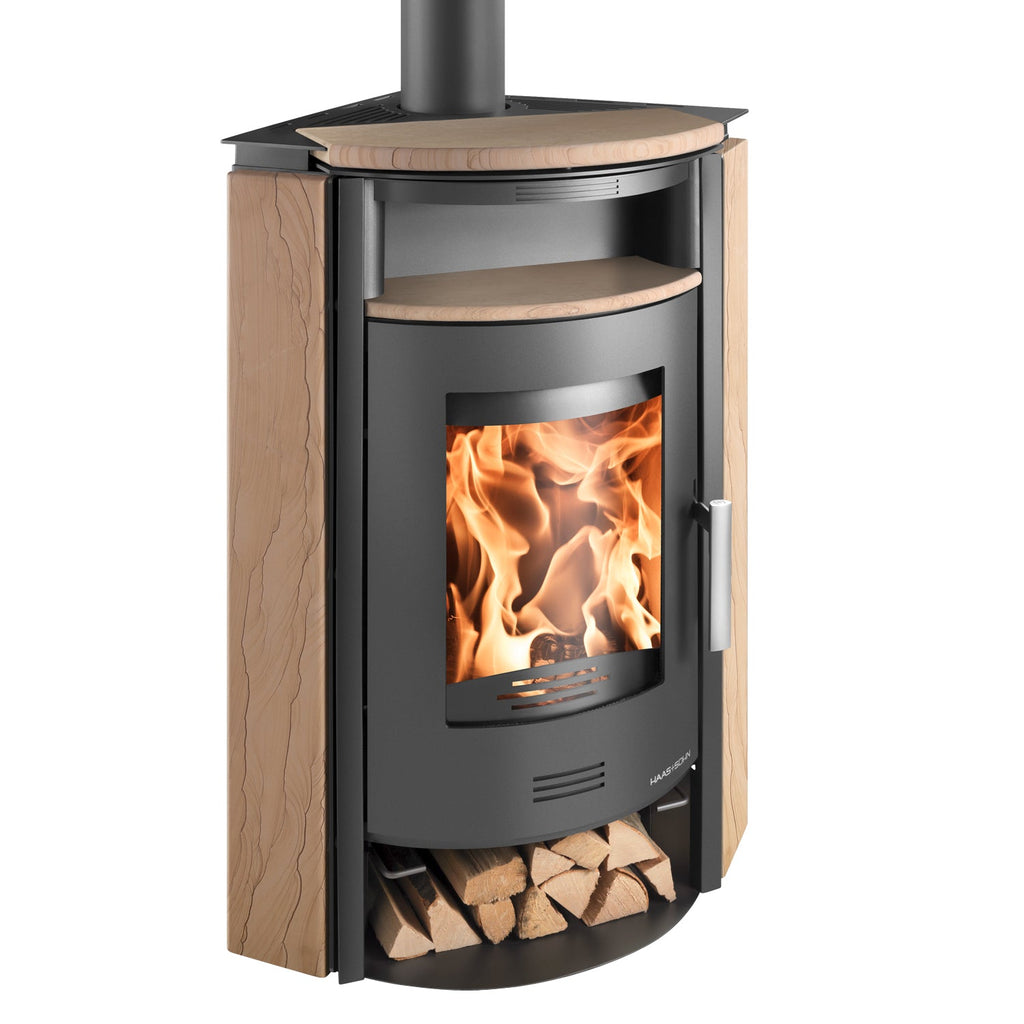 Haas+Sohn Kuopio II Kaminofen Perlanthrazit / Woodstone