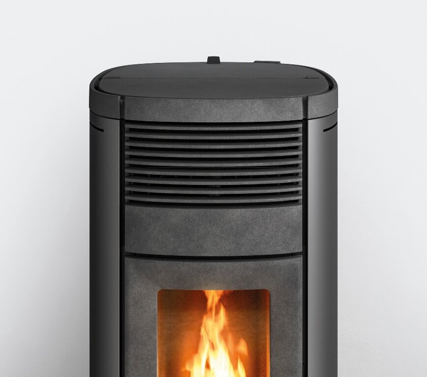 Pelletofen wassergeführt MCZ MUSA Hydromatic 18 R M2 (Anschluss hinten) - Maestro+ - 18 kW